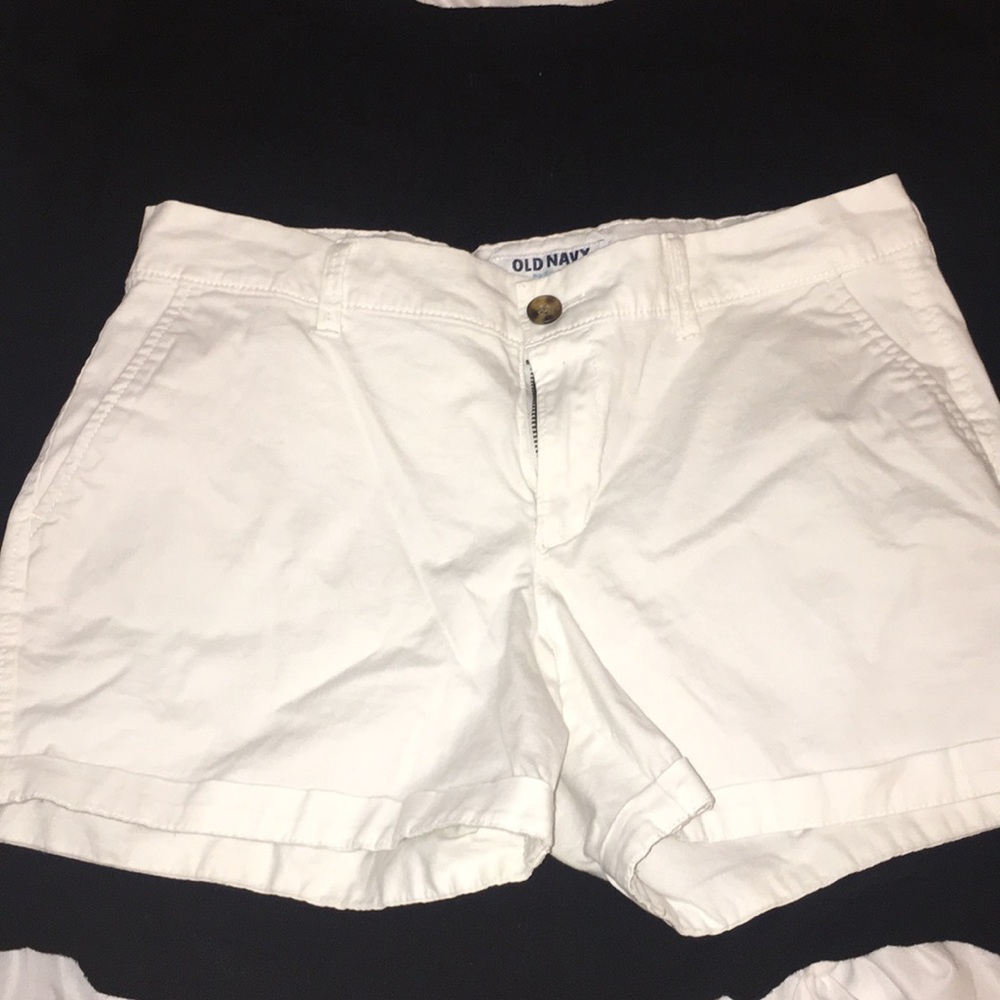 White Shorts